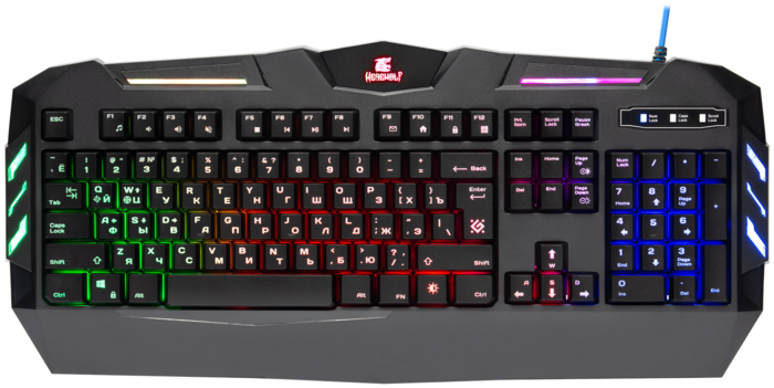 Игровая клавиатура defender werewolf gk 120dl ru rgb обзор