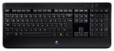 Logitech Wireless Illuminated Keyboard K800 