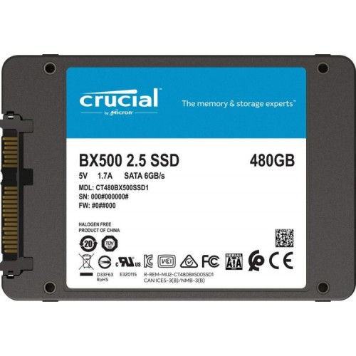Crucial BX500 -один из лучших сверхбюджетных SSD